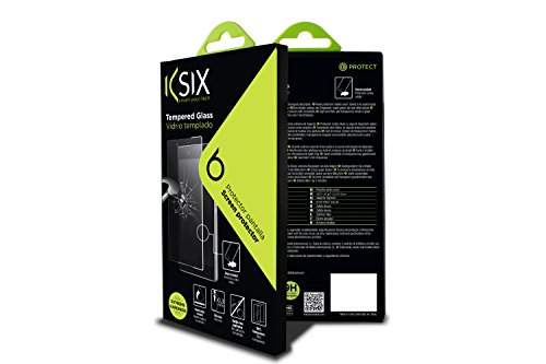 KSIX smart Your tech Displayschutzfolie für iPhone X, iPhone XS, Hartglas, Stärke 0,33 mm, transparent von KSIX smart your tech
