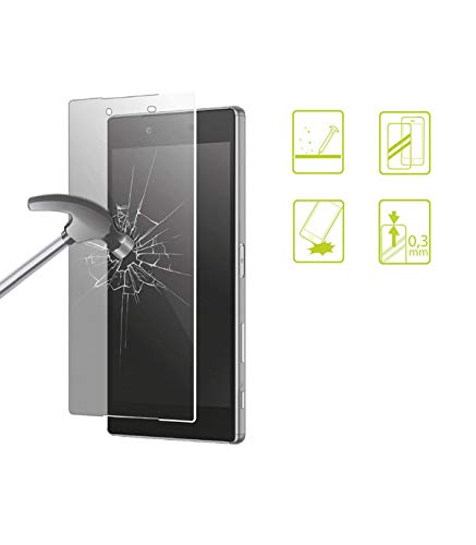 KSIX smart your tech Displayschutzfolie für Nokia 3.1, gehärtetes Glas, Dicke 0,33 mm, transparent von KSIX smart your tech