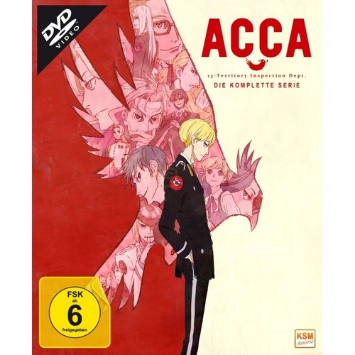 ACCA - 13 Territory Inspection Dept. - Die komplette Serie      E. 01-12 (3 DVDs) von KSM Anime