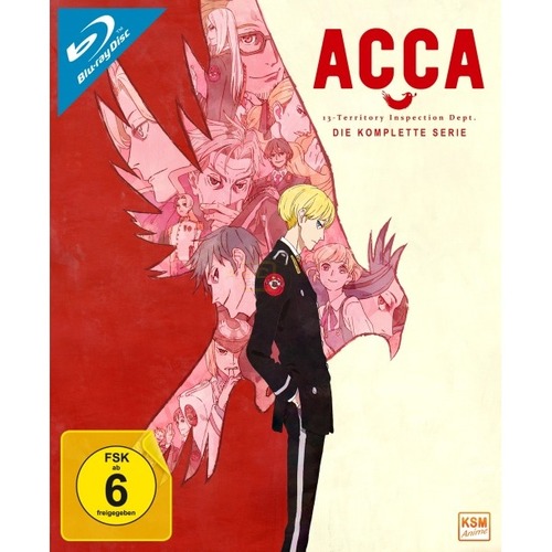 ACCA - 13 Territory Inspection Dept. - Die komplette Serie      Episode 01-12 (3 Blu-rays) von KSM Anime