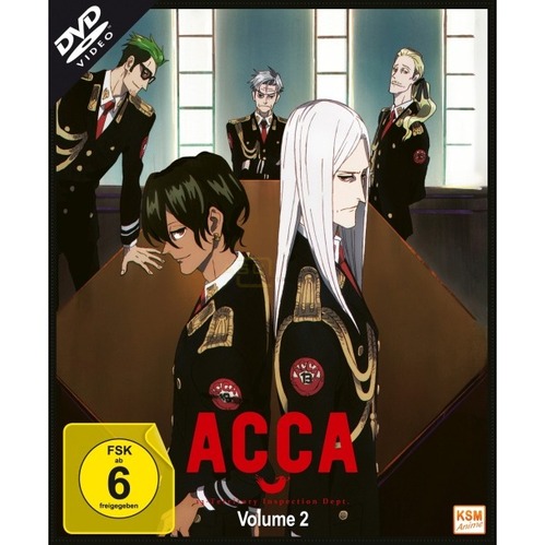 ACCA - 13 Territory Inspection Dept. - Volume 2      Episode 05-08 (DVD) von KSM Anime