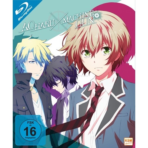 Aoharu x Machinegun - Volume 1: Episode 01-04      (Blu-ray) von KSM Anime