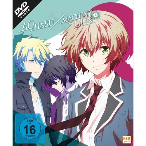 Aoharu x Machinegun - Volume 1: Episode 01-04      (DVD) von KSM Anime
