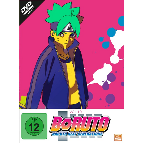 Boruto: Naruto Next Generations - Volume 10      (Ep. 177-189) (3 DVDs) von KSM Anime
