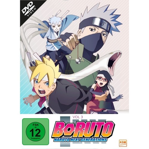 Boruto: Naruto Next Generations - Volume 3 (Episode 33-50)      (3 DVDs) von KSM Anime