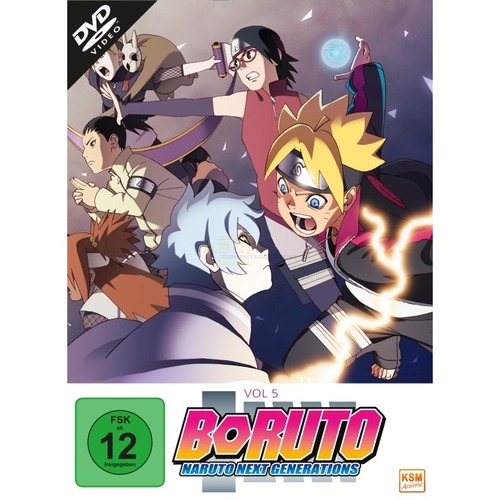 Boruto: Naruto Next Generations - Volume 5 (Episode 71-92)      (3 DVDs) von KSM Anime