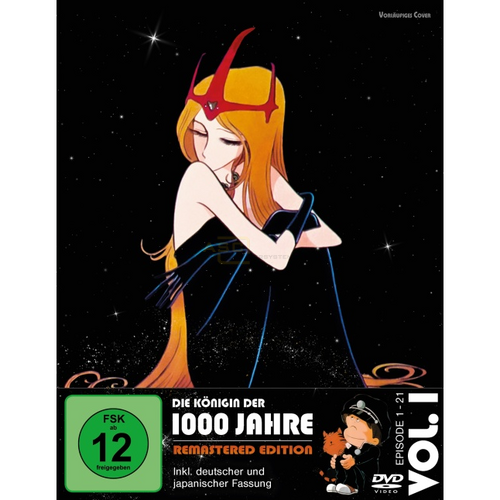 Die Königin der tausend Jahre - Remastered Edition: Volume 1      (Ep. 1-21) (4 DVDs) von KSM Anime