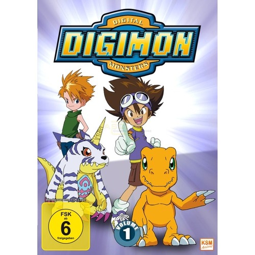 Digimon Adventure - Staffel 1 - Volume 1 - Episode 01-18      (3 DVDs) von KSM Anime