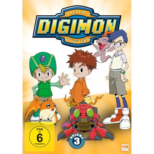 Digimon Adventure - Staffel 1 - Volume 3 - Episode 37-54      (3 DVDs) von KSM Anime