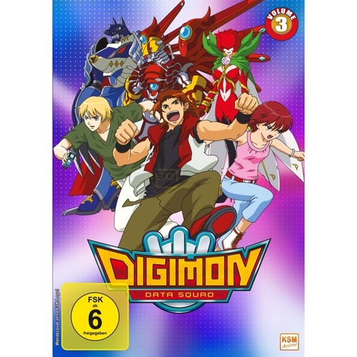 Digimon Data Squad - Volume 3: Episode 33-48      (3 DVDs) von KSM Anime