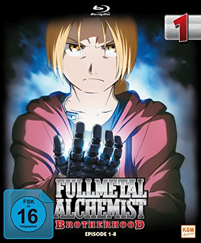 Fullmetal Alchemist: Brotherhood - Vol. 1 (Digipack im Schuber mit Hochprägung und Glanzfolie) [Blu-ray] [Limited Edtion] [Limited Edition] von PLAION PICTURES