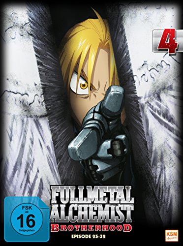 Fullmetal Alchemist: Brotherhood - Vol. 4 (Digipack im Schuber mit Hochprägung und Glanzfolie) [2 DVDs] [Limited Edtion] [Limited Edition] von KSM Anime