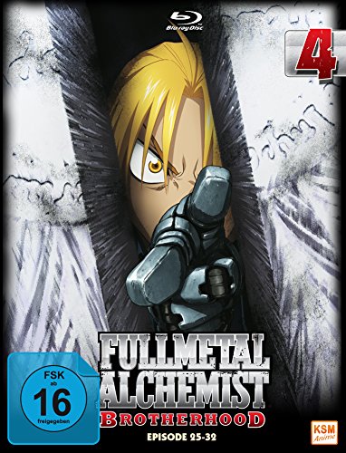 Fullmetal Alchemist: Brotherhood - Vol. 4 (Digipack im Schuber mit Hochprägung und Glanzfolie) [Blu-ray] [Limited Edtion] [Limited Edition] von KSM Anime