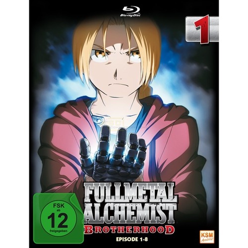 Fullmetal Alchemist: Brotherhood - Volume 1: Folge 01-08      (Blu-ray) von KSM Anime