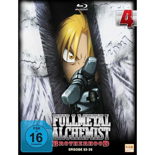 Fullmetal Alchemist: Brotherhood - Volume 4 - Folge 25-32      (Blu-ray) von KSM Anime
