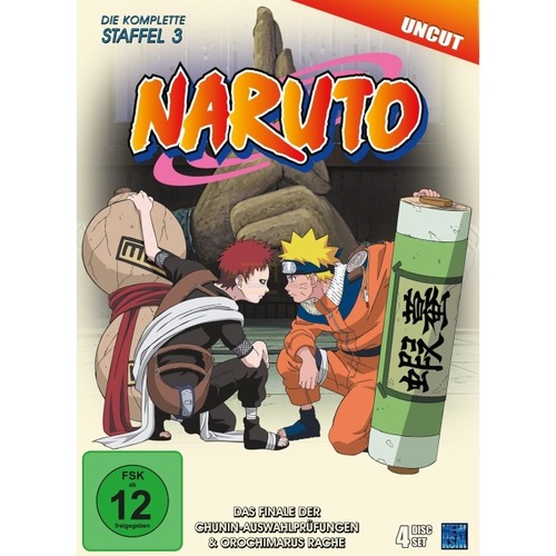 Naruto - Das Finale der Chunin-Auswahlprüfungen      (4 DVDs) von KSM Anime