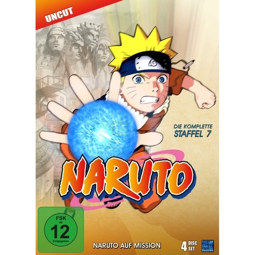 Naruto - Naruto auf Mission - Staffel 7: Folge 158-183      (4 DVDs) von KSM Anime
