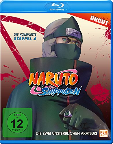 Naruto Shippuden, Staffel 4: Die Zwei Unsterblichen Akatsuki (Episoden 292-308, uncut) [Blu-ray] von Plaion Pictures