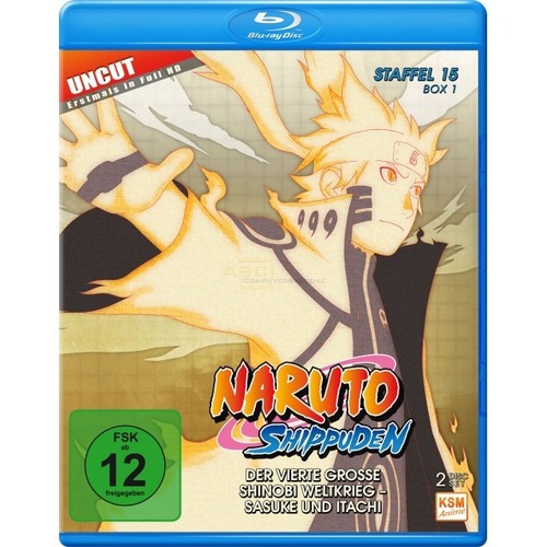 Naruto Shippuden - Der vierte große Shinobi Weltkrieg      (2 Blu-rays) von KSM Anime