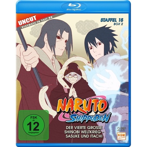 Naruto Shippuden - Der vierte große Shinobi Weltkrieg      (2 Blu-rays) von KSM Anime