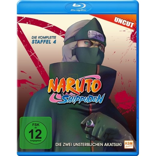 Naruto Shippuden - Die Zwei unsterblichen Akatsuki -      Staffel 04: Folge 292-308 (Blu-ray) von KSM Anime