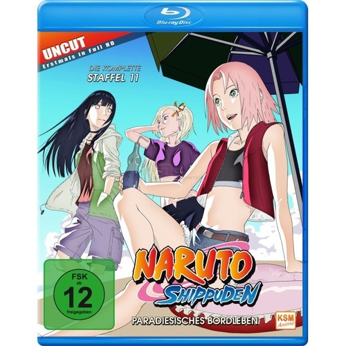 Naruto Shippuden - Paradiesisches Bordleben - Staffel 11      Folge 443-462 (Blu-ray) von KSM Anime