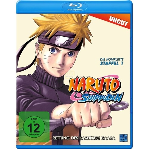 Naruto Shippuden - Rettung des Kazekage Gaara - Staffel 01:       Folge 221- 252 (Blu-ray) von KSM Anime
