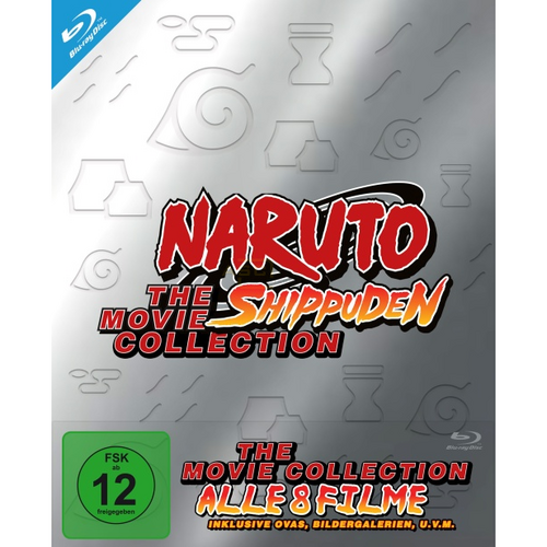 Naruto Shippuden - The Movie Collection      (8 Blu-rays) von KSM Anime