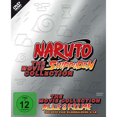 Naruto Shippuden - The Movie Collection      (8 DVDs) von KSM Anime