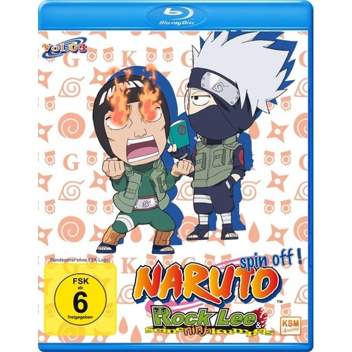 Naruto Spin - Off! Rock Lee und seine Ninja Kumpels      Volume 03: Episode 27-39 (2 Blu-rays) von KSM Anime