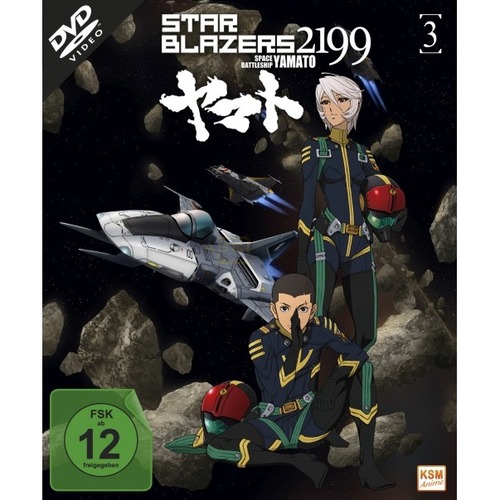Star Blazers 2199 - Space Battleship Yamato - Volume 3      Episode 12-16 (DVD) von KSM Anime