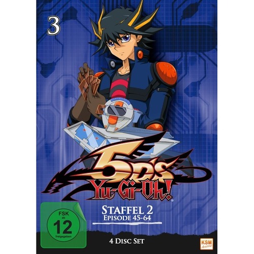 Yu-Gi-Oh! 5Ds - Staffel 2.2: Episode 45-64      (4 DVDs) von KSM Anime