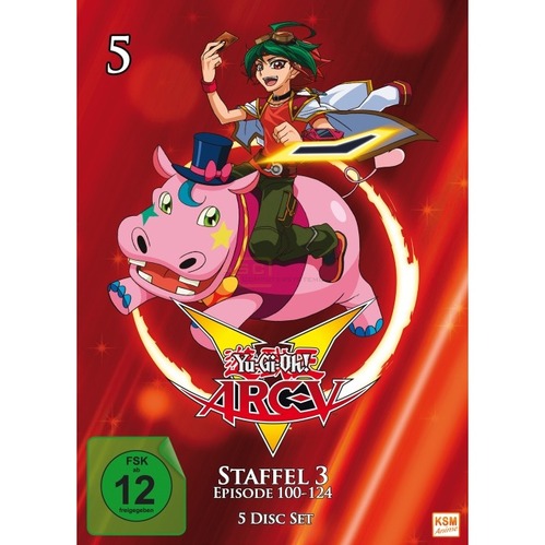 Yu-Gi-Oh! ARC-V - Staffel 3.1 - Episode 100-124      (5 DVDs) von KSM Anime