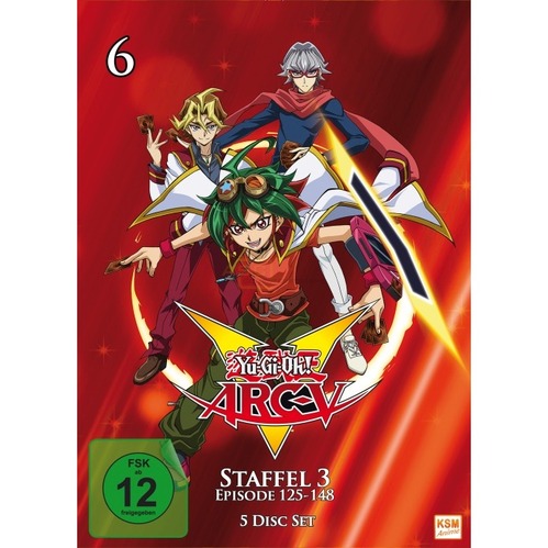 Yu-Gi-Oh! ARC-V - Staffel 3.2 - Episode 125-148      (5 DVDs) von KSM Anime