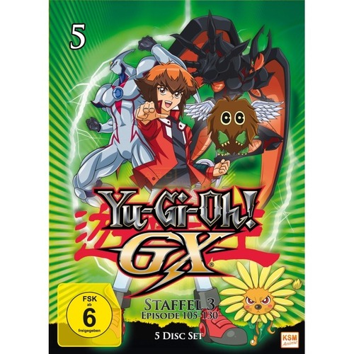 Yu-Gi-Oh! GX - Staffel 3.1: Episode 105-130      (5 DVDs) von KSM Anime