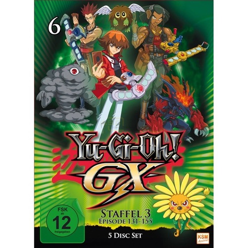 Yu-Gi-Oh! GX - Staffel 3.2: Episode 131-155      (5 DVDs) von KSM Anime