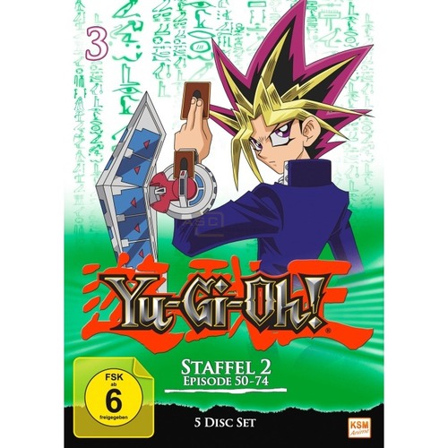 Yu-Gi-Oh! - Staffel 2.1: Episode 50-74      (5 DVDs) von KSM Anime