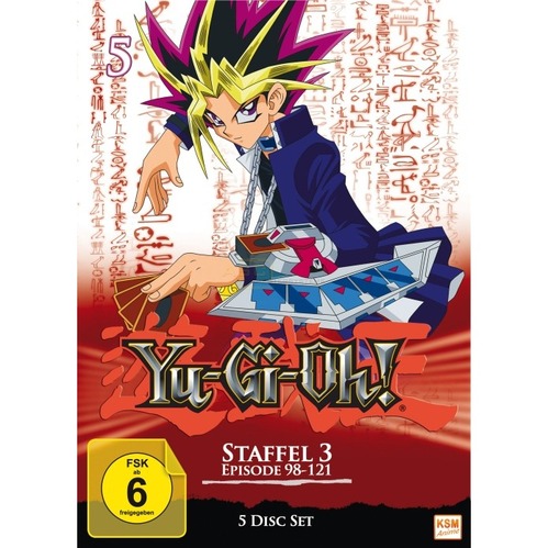 Yu-Gi-Oh! - Staffel 3.1: Episode 98-121      (5 DVDs) von KSM Anime