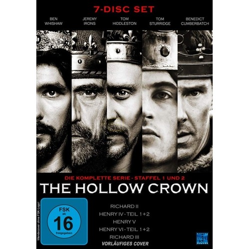 The Hollow Crown - Gesamtedition Staffel 1+2      (7 DVDs) von KSM Film
