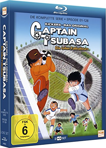 Captain Tsubasa - Die tollen Fußballstars (Limited Gesamtedition) (Episode 01-128) (2 Disc Set) [Blu-ray] von KSM GmbH
