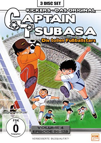 Captain Tsubasa Vol. 4 - Episode 96-128 [3 DVDs] von KSM GmbH
