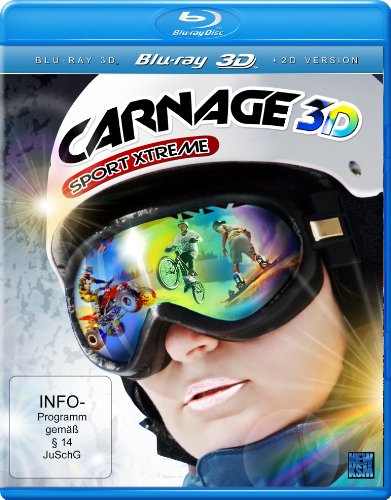 Carnage 3D - Sport Xtreme (inkl. 2D und 3D-Version und 3D Lenticular Card) [3D Blu-ray] von KSM GmbH