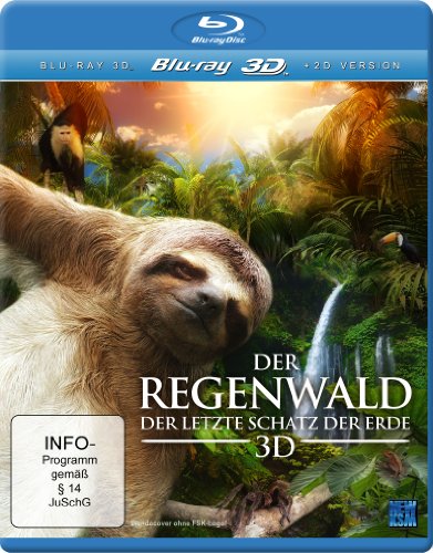 Der Regenwald 3D - Der letzte Schatz der Erde [3D Blu-ray] von KSM GmbH