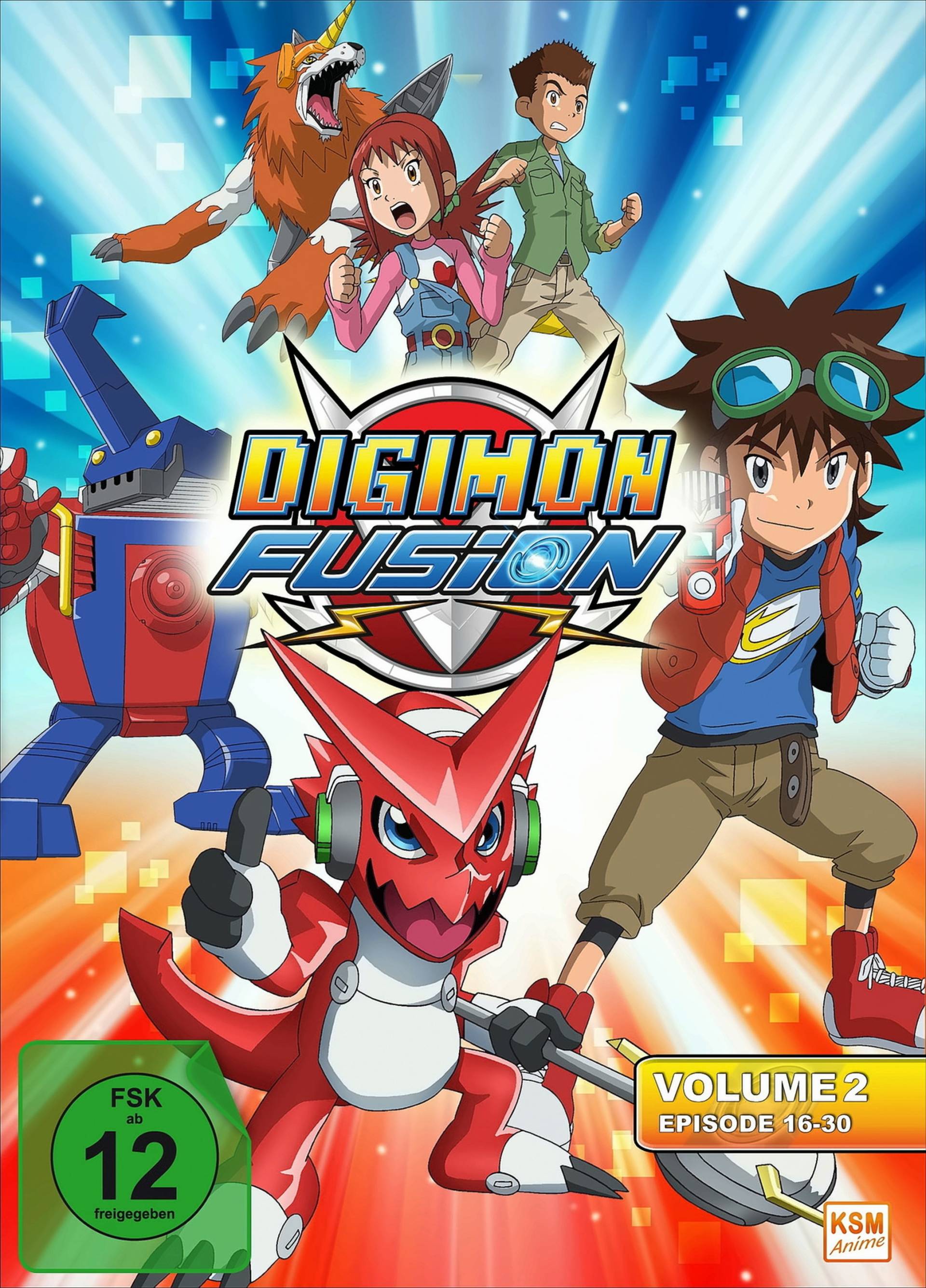 Digimon Fusion - Volume 2 (3 Discs) von KSM GmbH