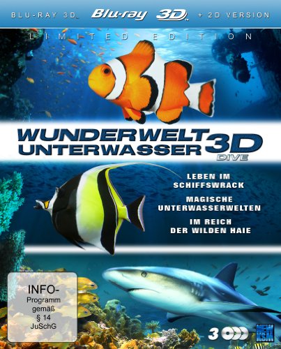 Dive 3D - Wunderwelt Unterwasser [Limited Edition] [Collector's Edition] [Blu-ray 3D] von KSM GmbH