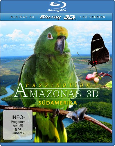 Faszination Amazonas 3D - Südamerika (inkl. 2D Version) [3D Blu-ray] von KSM GmbH