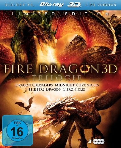 Fire Dragon 3D Trilogie - Limited Fantasy Edition [3D Blu-ray] [Limited Edition] von KSM GmbH