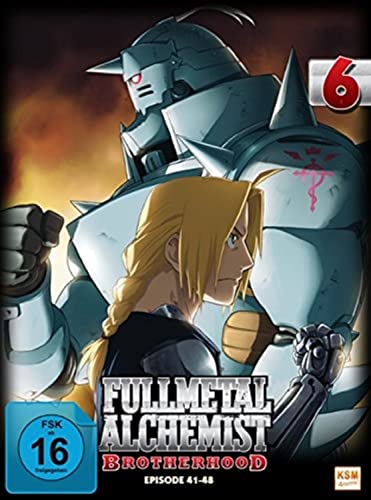 Fullmetal Alchemist: Brotherhood - Volume 6 (Digipack im Schuber mit Hochprägung und Glanzfolie) (2 Disc Set) [Limited Edition] von KSM GmbH