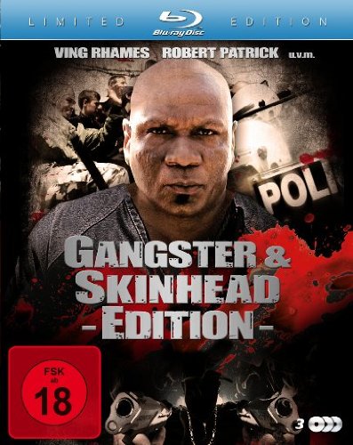 Gangster & Skinhead Edition (Wrath Of Cain / Skinning / Gangsterland) (3 Blu-rays) [Blu-ray] [Limited Edition] von KSM GmbH