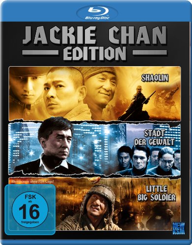 Jackie Chan Edition (Little Big Soldier / Shaolin / Stadt der Gewalt) [Blu-ray] von KSM GmbH
